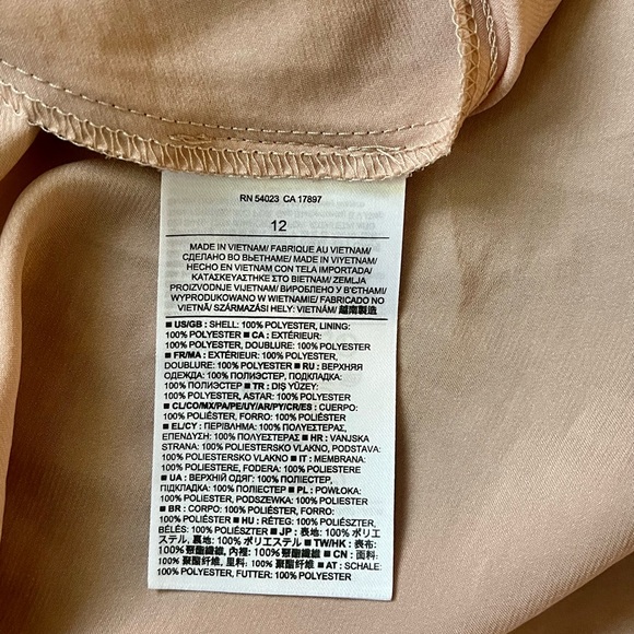 NWT- beautiful BR long pink dress - Picture 5 of 6